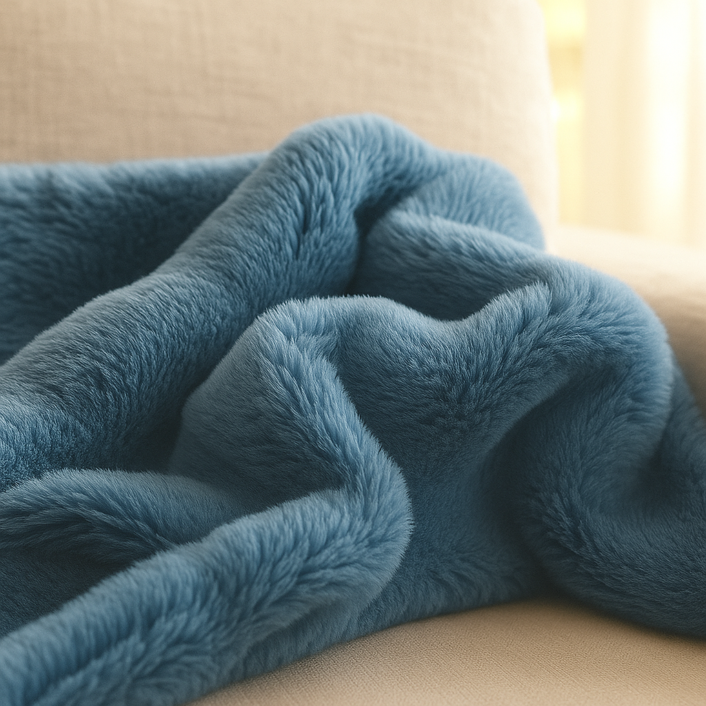 The Nordic Faux Rabbit Comfort Blanket