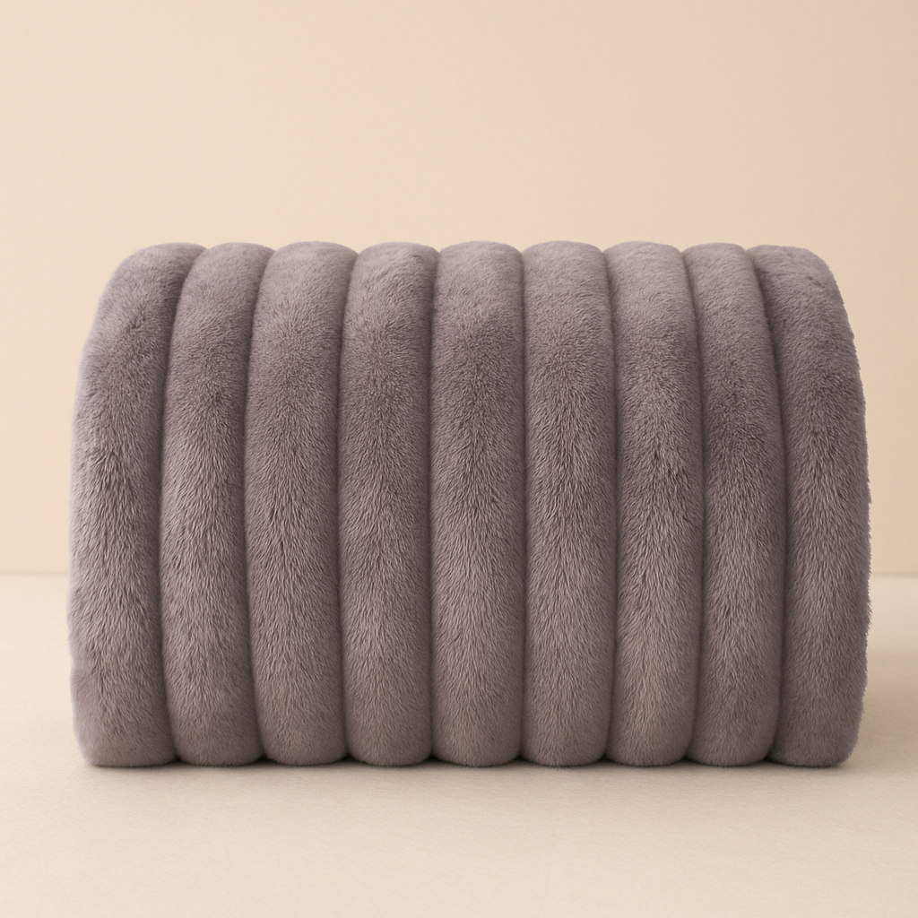 The Nordic Faux Rabbit Comfort Blanket